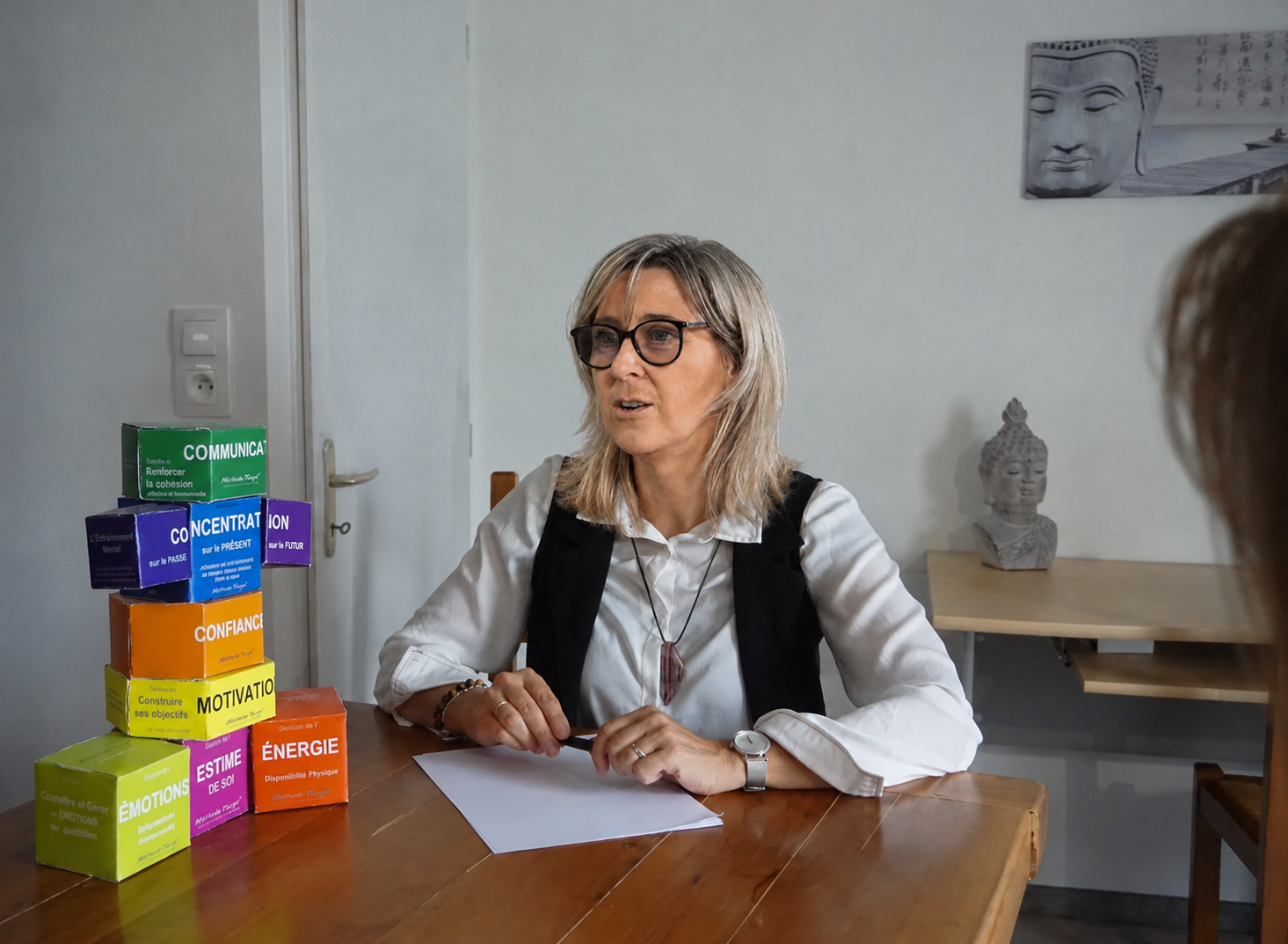 Coach en séance de préparation mentale en Côte-d'Or
